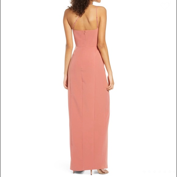 WAYF The Lenore One Shoulder Column Dress - Picture 2 of 4